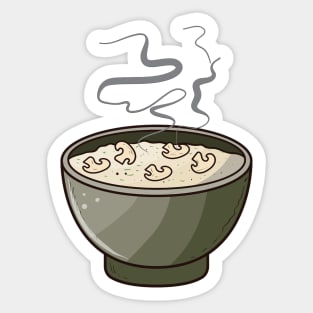 Mushroom Soup Sticker